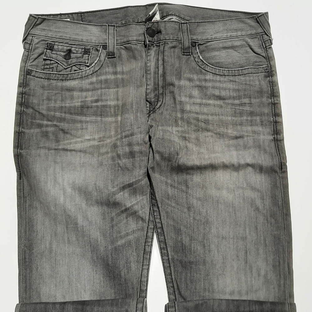 NWOT True Religion Gray Jeans